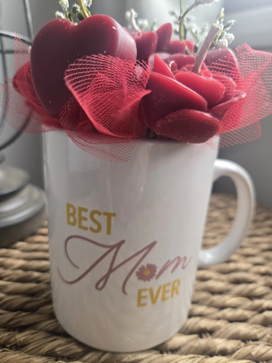 Best Mom Ever Candle Mug