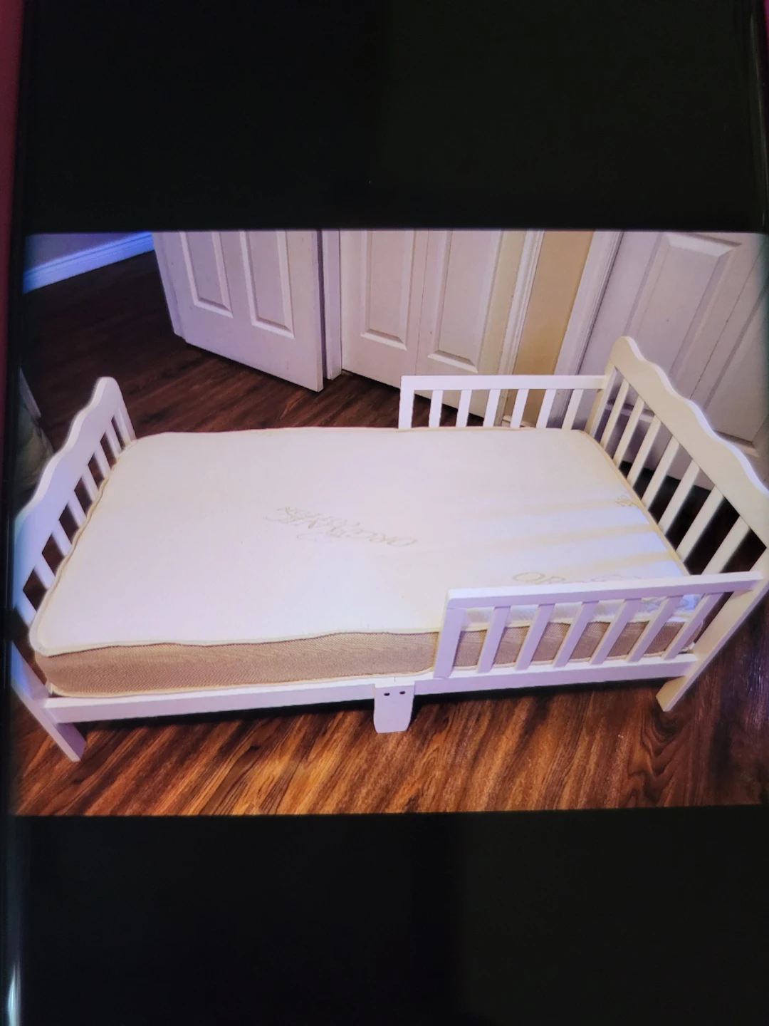 Toddler Bed with Mattress
