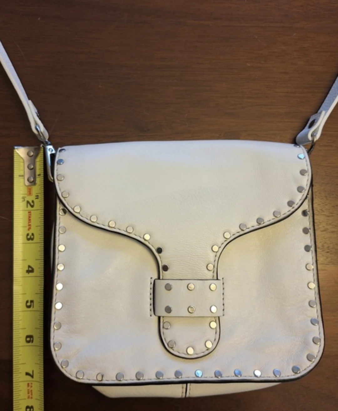 Rebecca Minkoff White Studded Crossbody Bag - photo 4