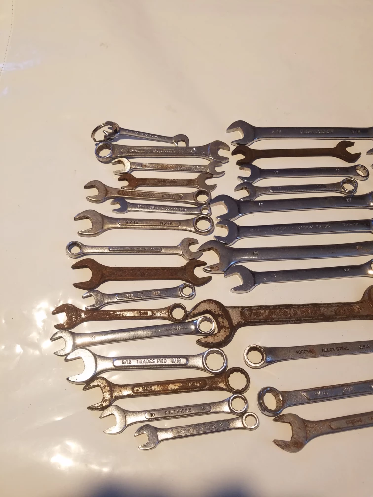 Assorted Combination Wrenches - Various Brands 51 pieces - photo 5