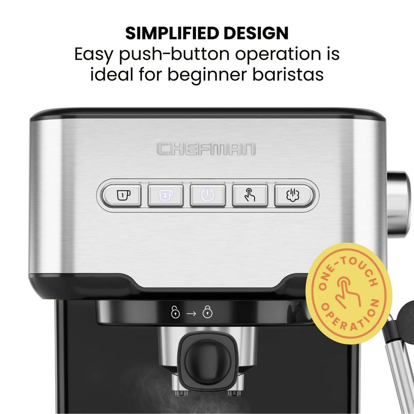 Chefman Easy-Brew Espresso Machine - photo 2
