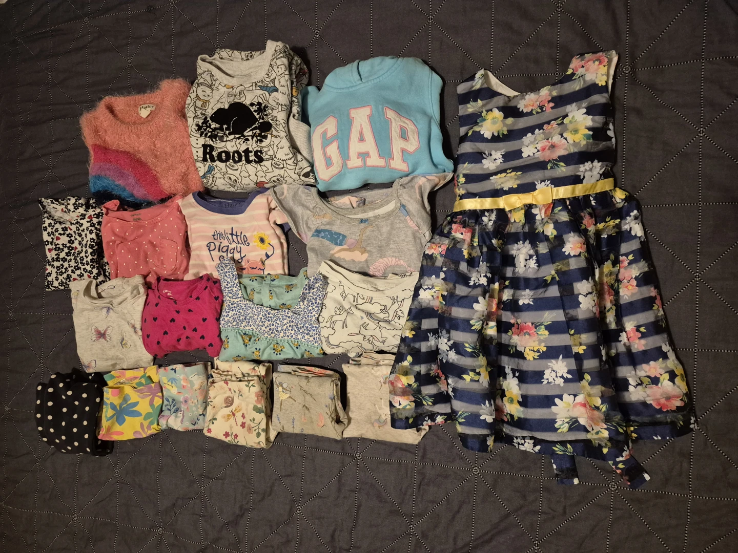 Girls Clothing Bundle 4/5T - Dress, Pants, Tops & More