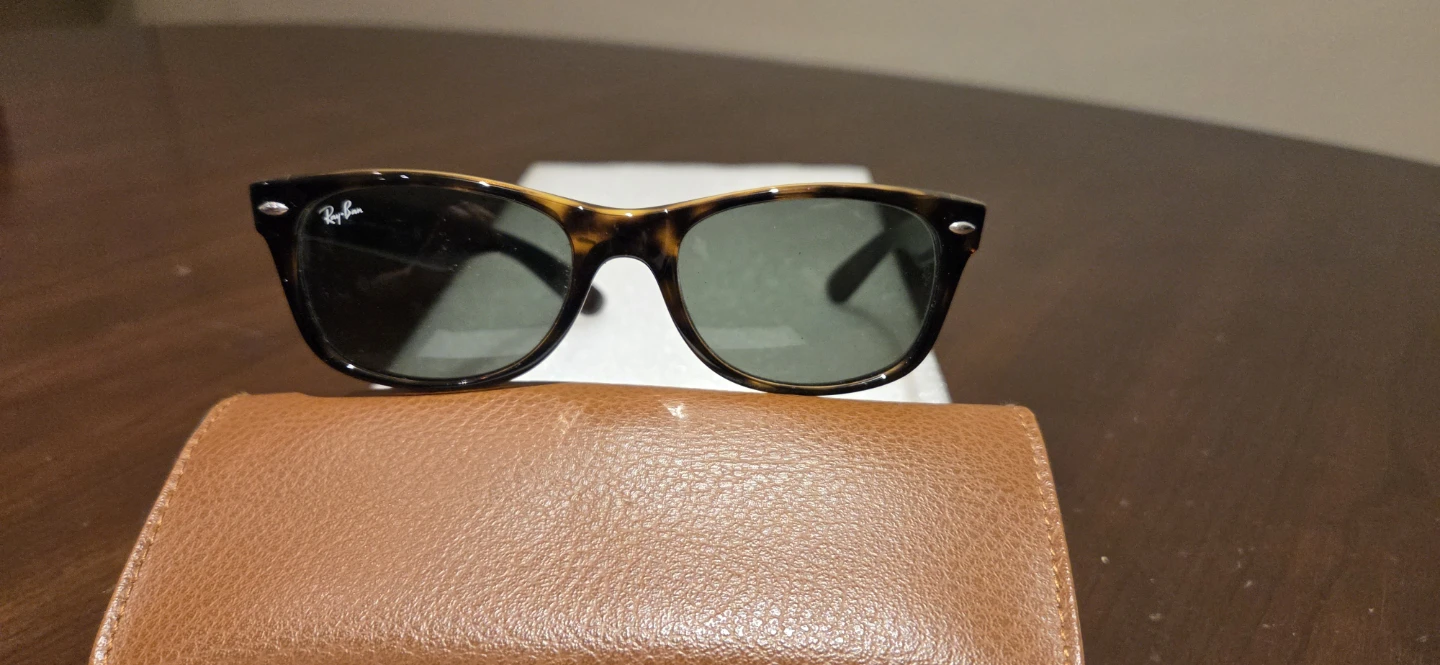 Ray-Ban RB 2132 New Wayfarer Sunglasses Tortoise Shell - photo 2