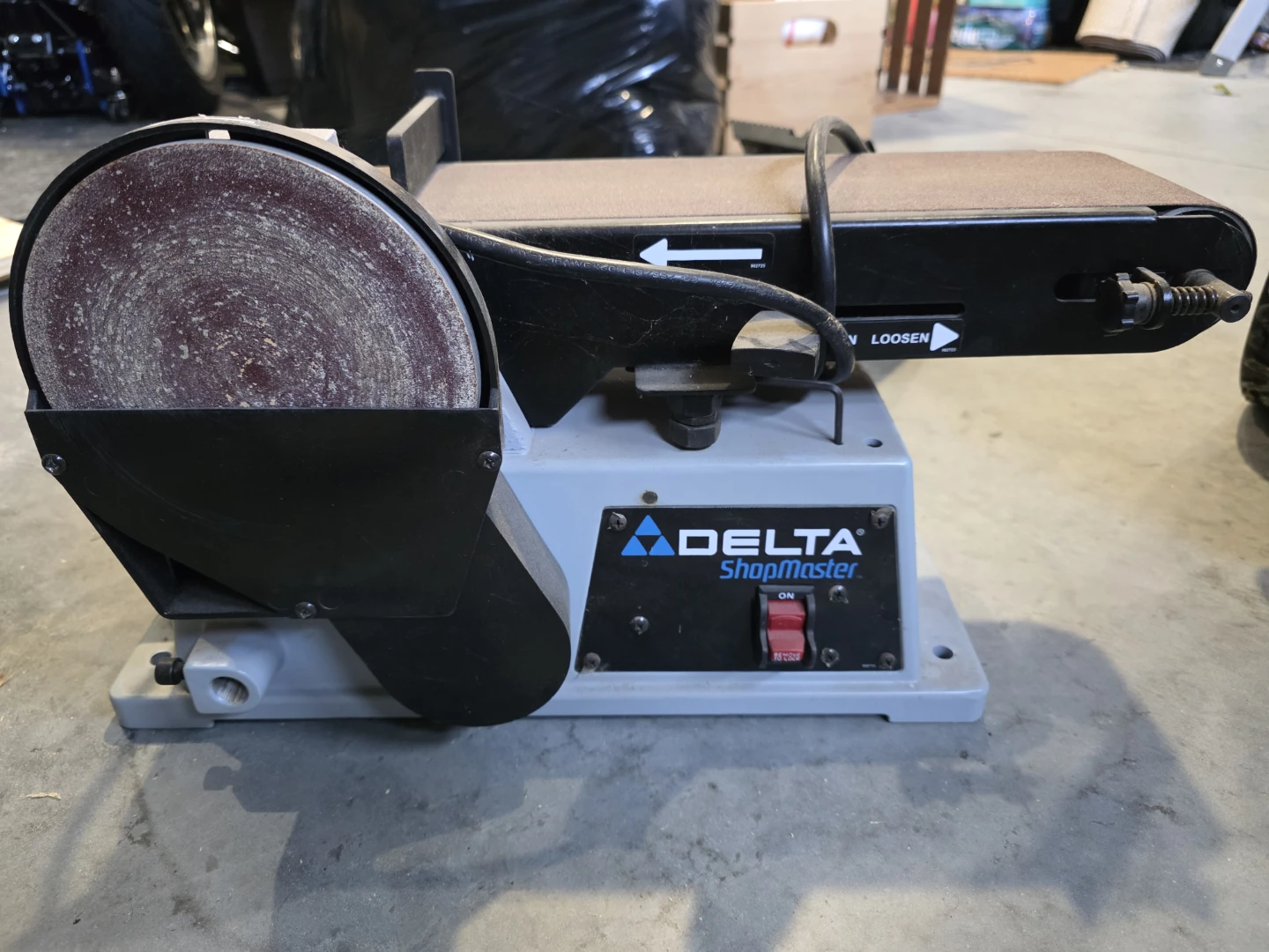 DELTA ShopMaster Belt Disc Sander
