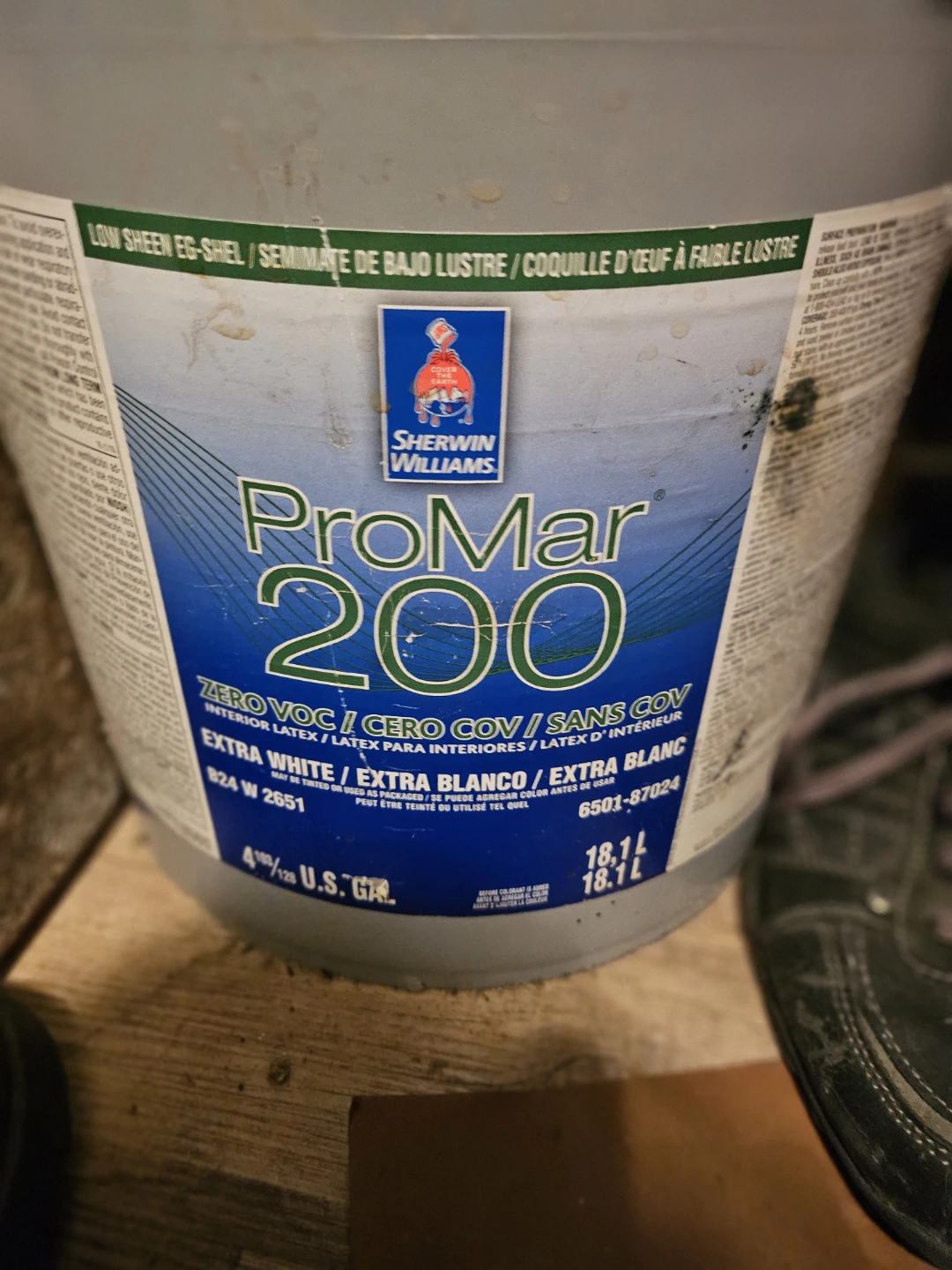 Sherwin-Williams ProMar 200 Extra White Interior Latex Paint