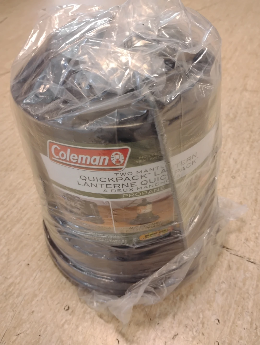 Coleman QuickPack Two Mantle Propane Lantern Pack