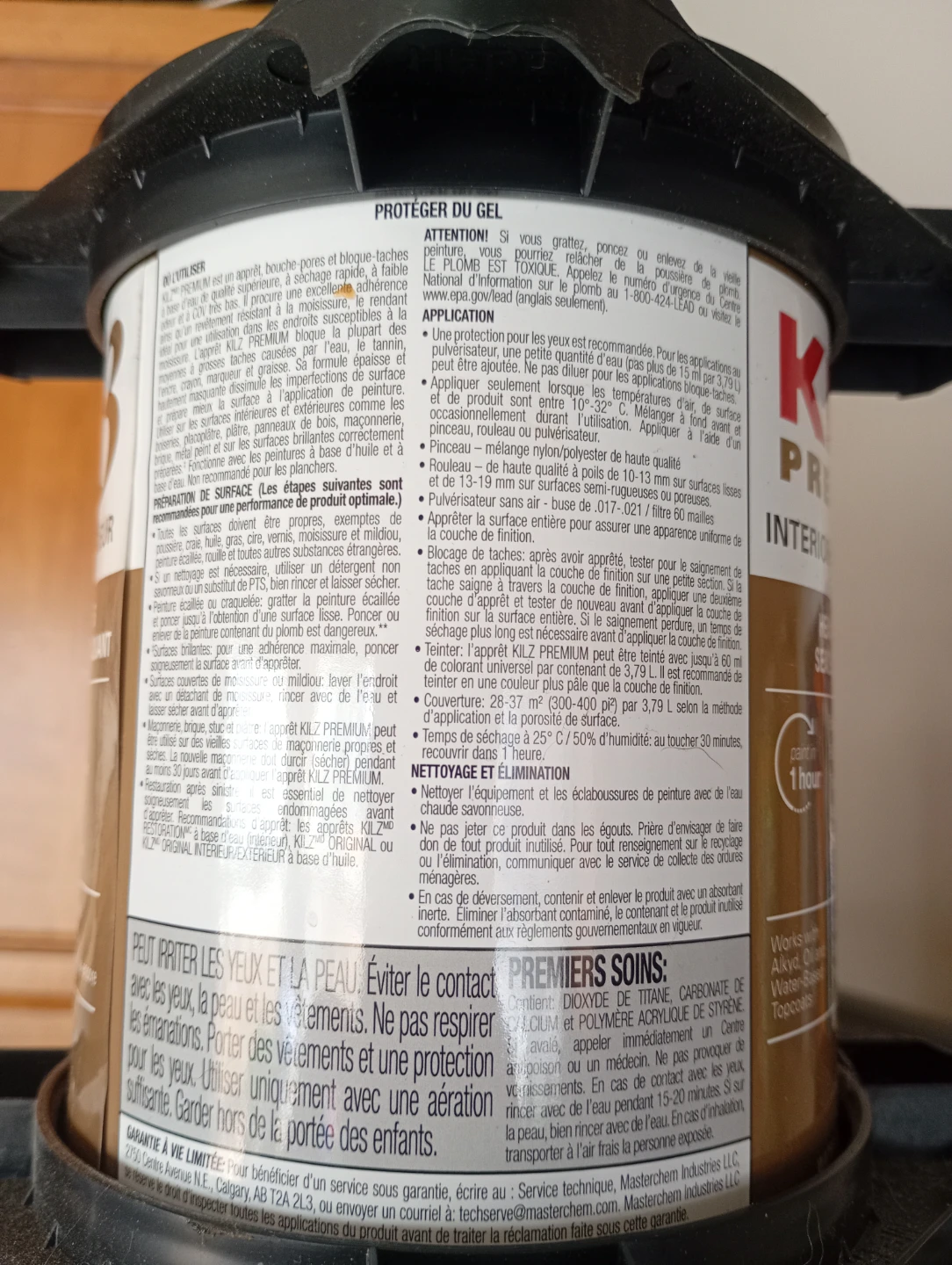 KILZ Premium 3 Interior Exterior Sealer & Stain Blocker Primer - photo 2