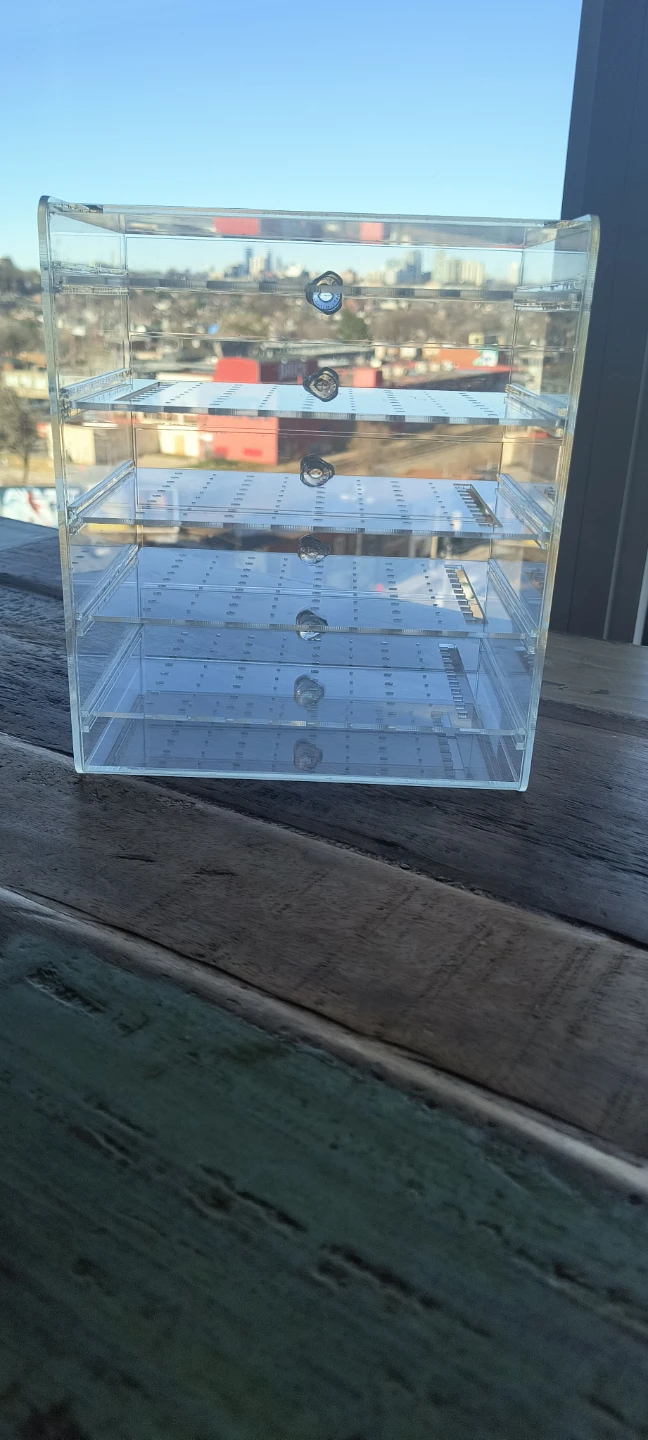 Clear Acrylic 5-Drawer Organizer - photo 2