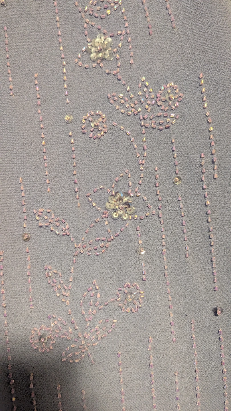 Light Purple Beaded Dress Mother of the Bride - photo 5