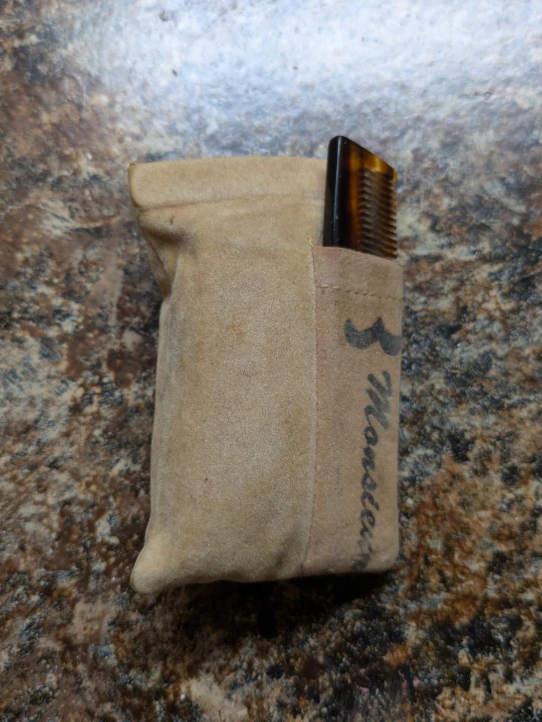 Vintage Grooming Set with Pouch - photo 3