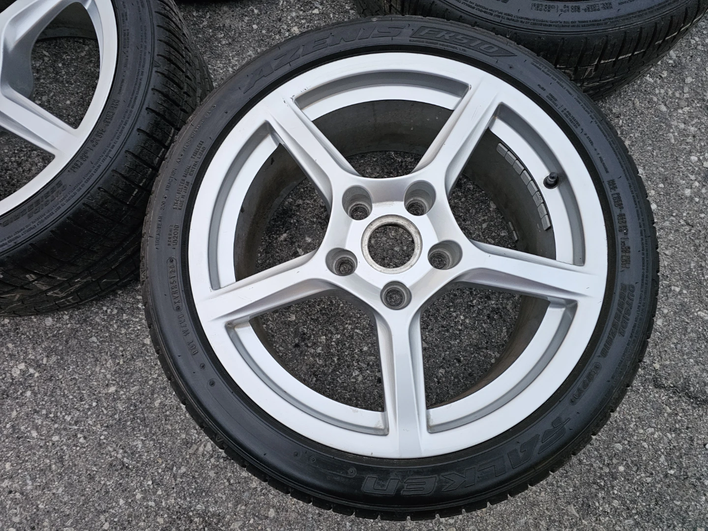 PORSCHE BOXSTER/CAYMAN O.E.M RIMS AND ALL SEASON TIRES - photo 5
