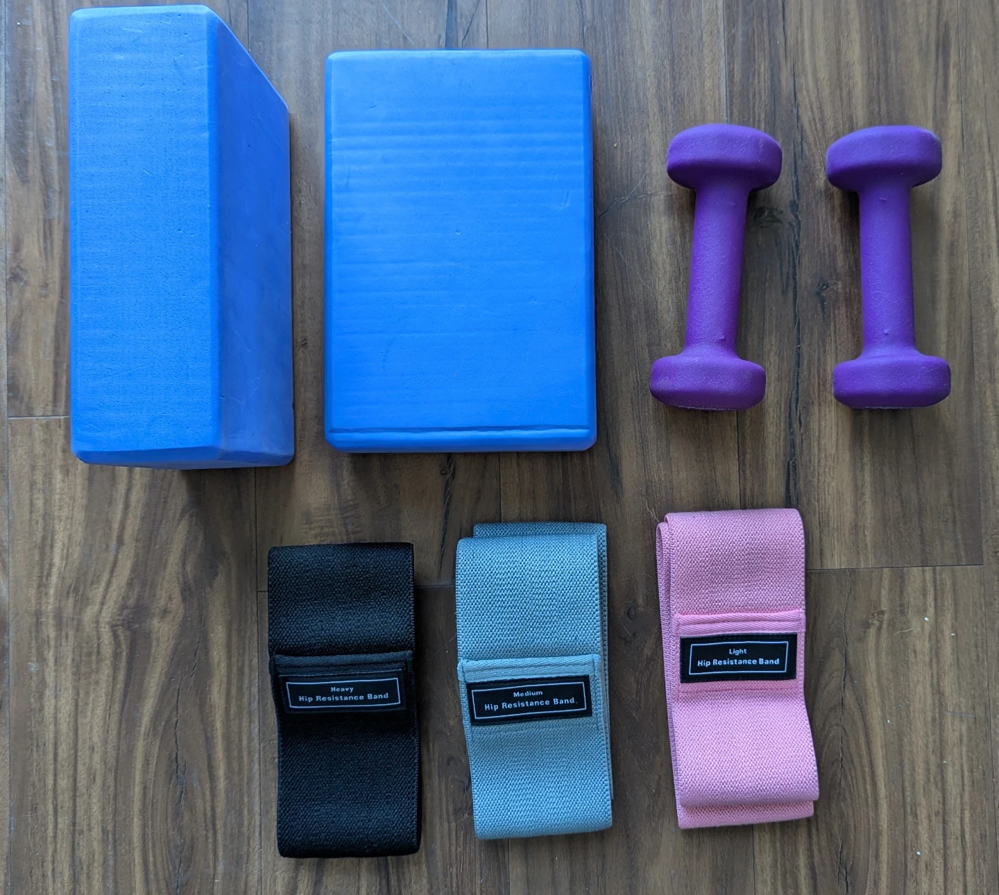 Home exercise / fitness set