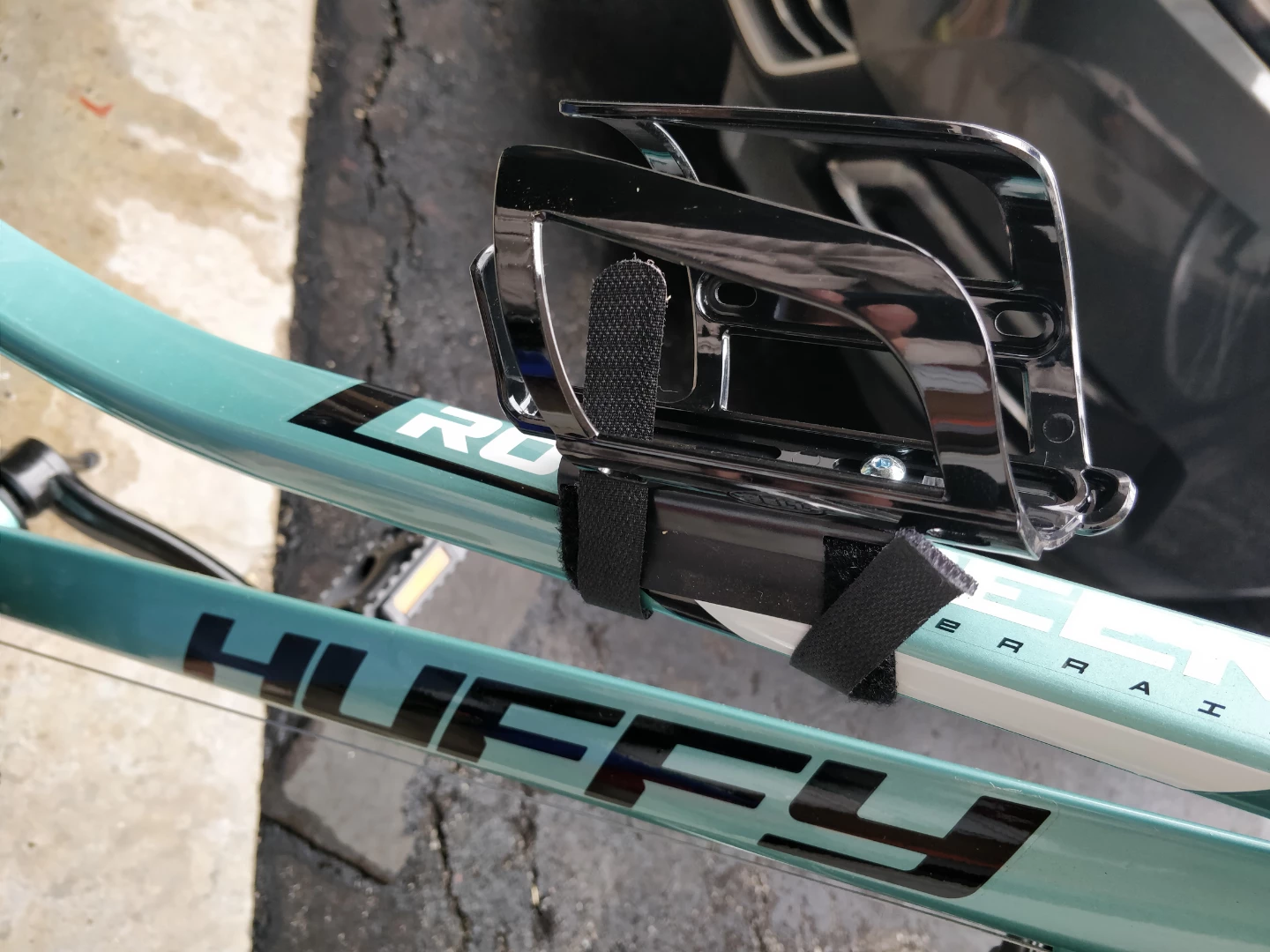 Teal Huffy Mountain Bike - photo 5