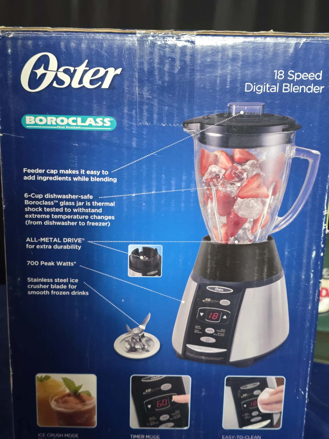 Oster 18 Speed Digital Blender - photo 2