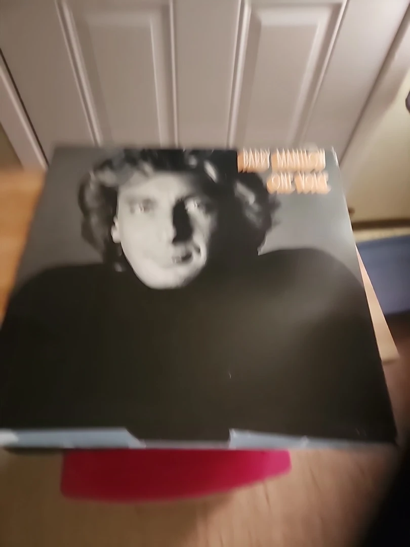 Barry Manilow One Voice Vinyl Record