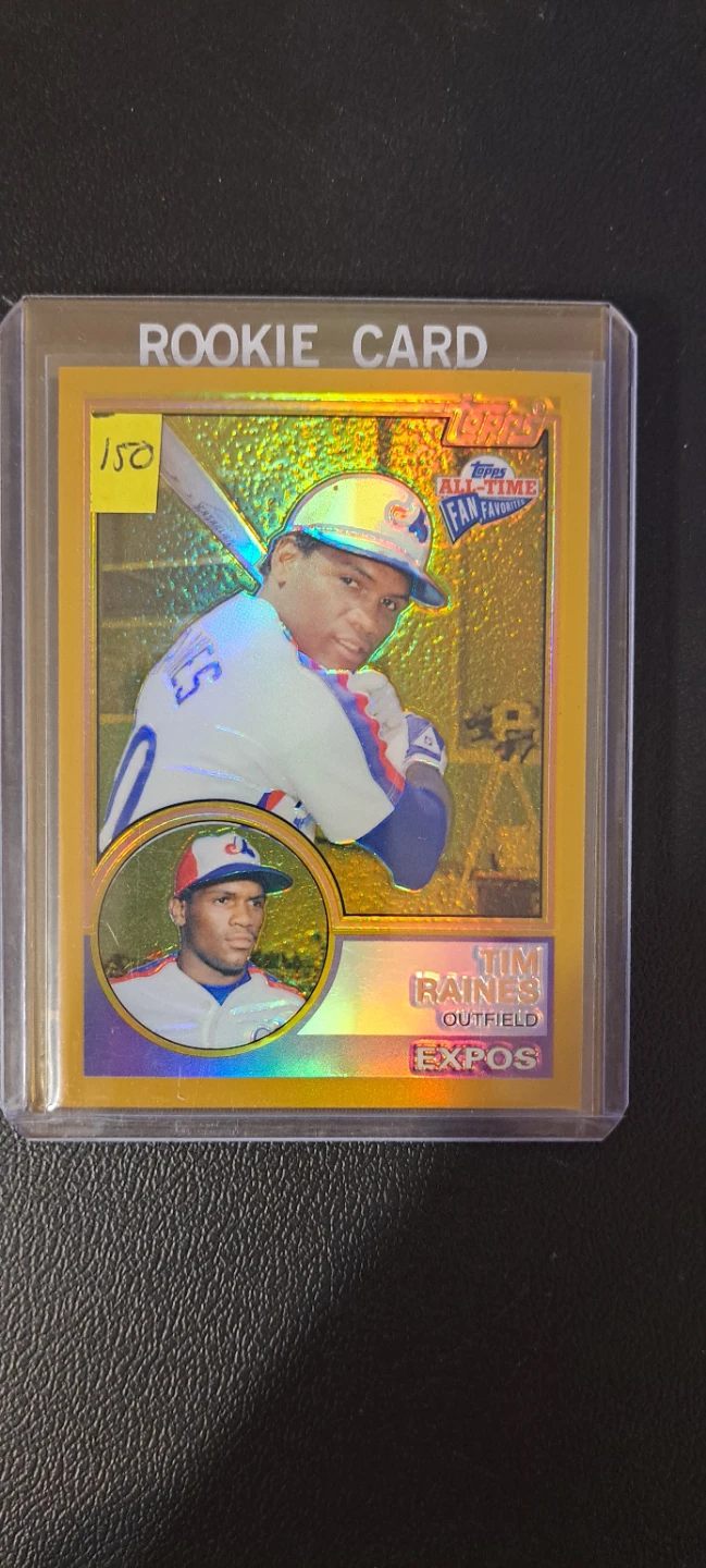 Topps Tim Raines Rookie Card