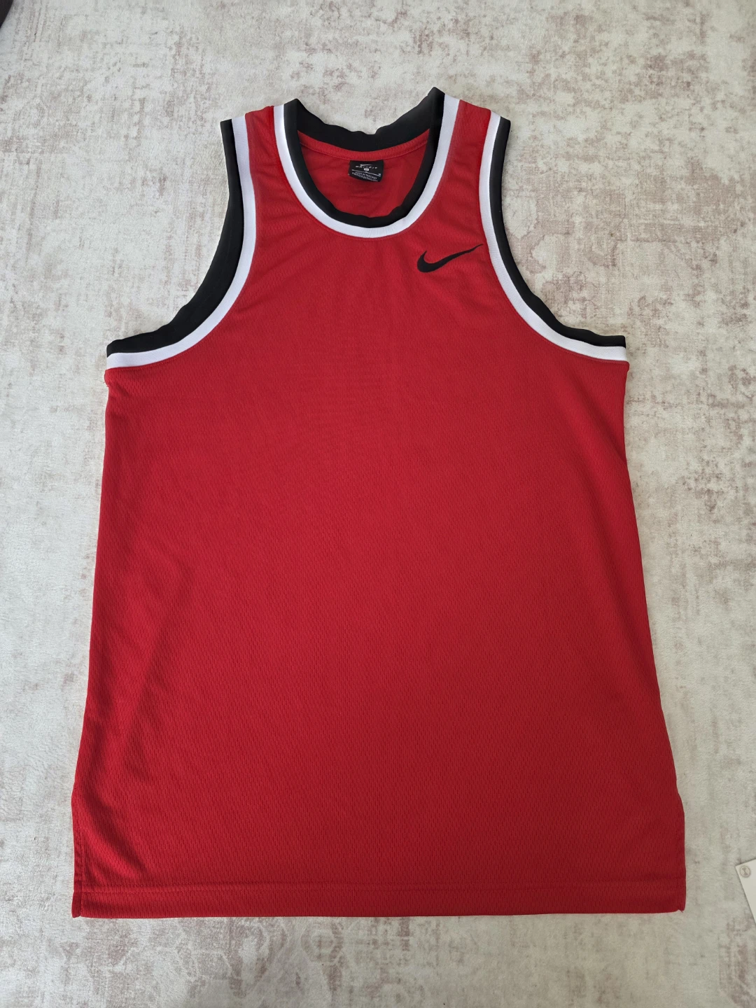 Nike Dri-FIT Red Basketball Tank Top Men's Size M