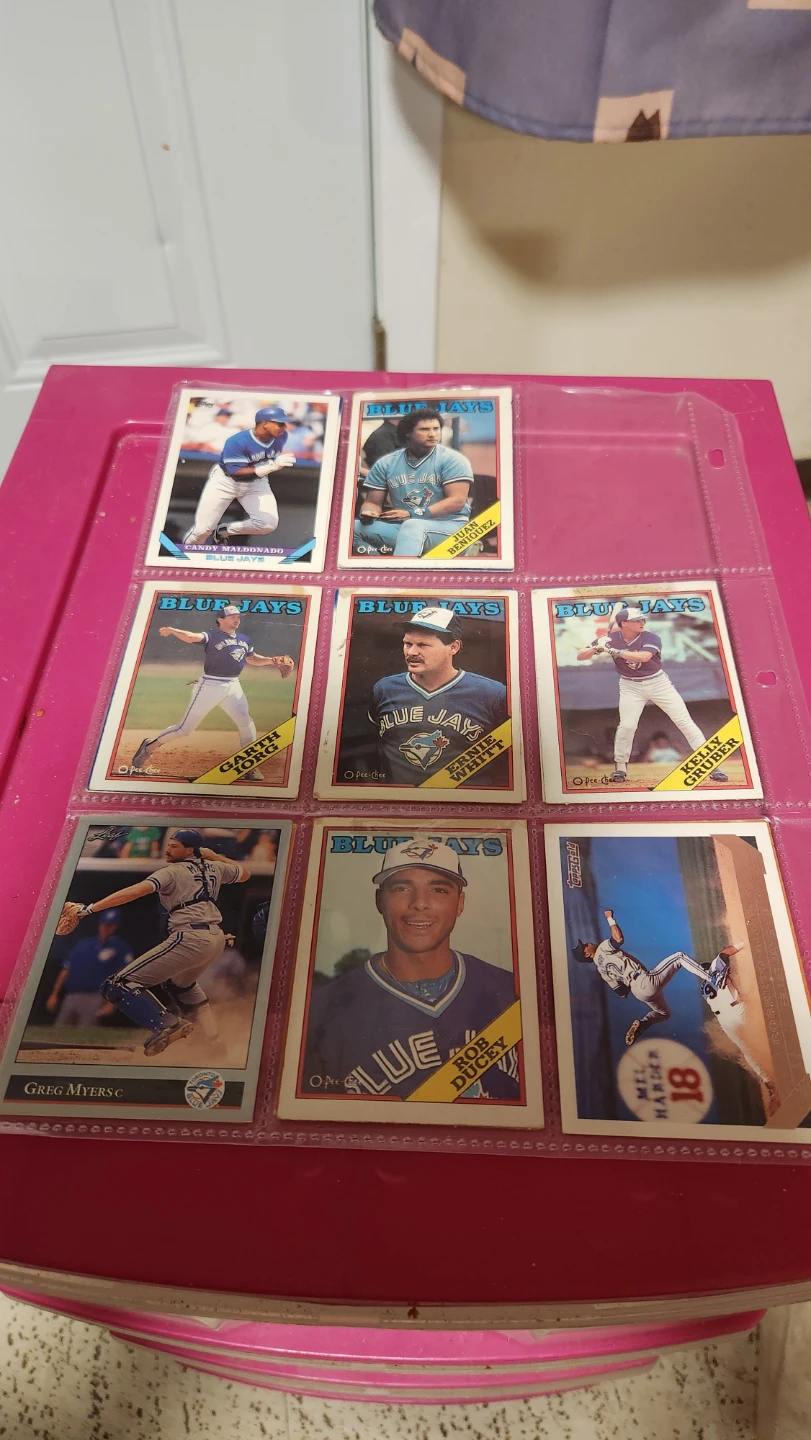 16 Toronto Blue Jays Baseball Cards - photo 2