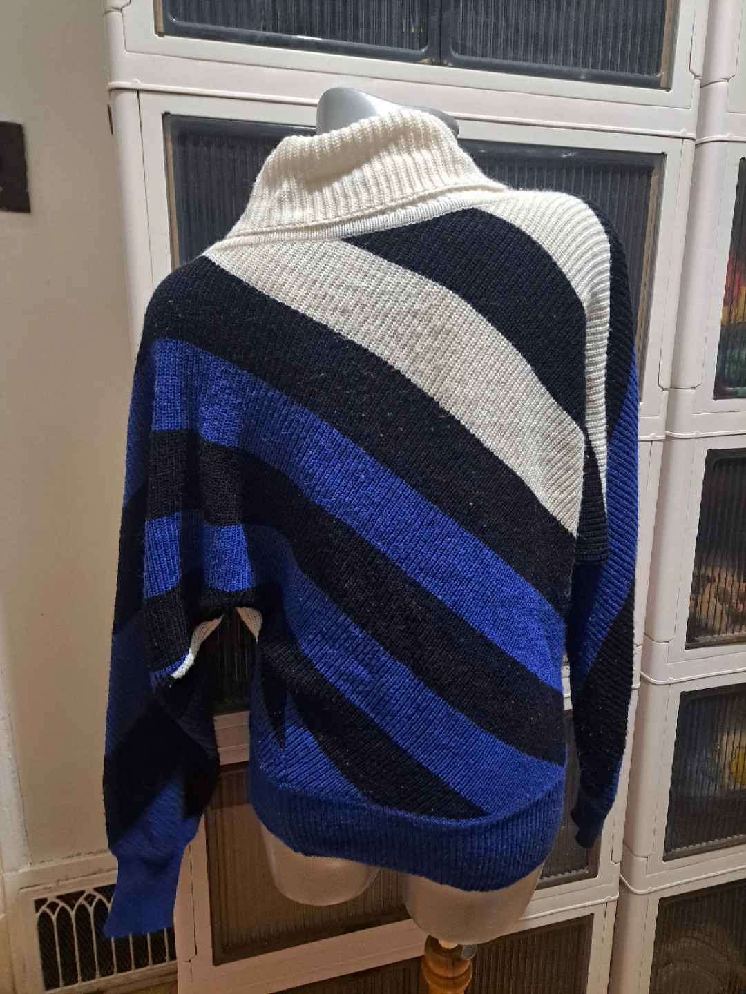 Striped Turtleneck Sweater 🌱 - photo 2