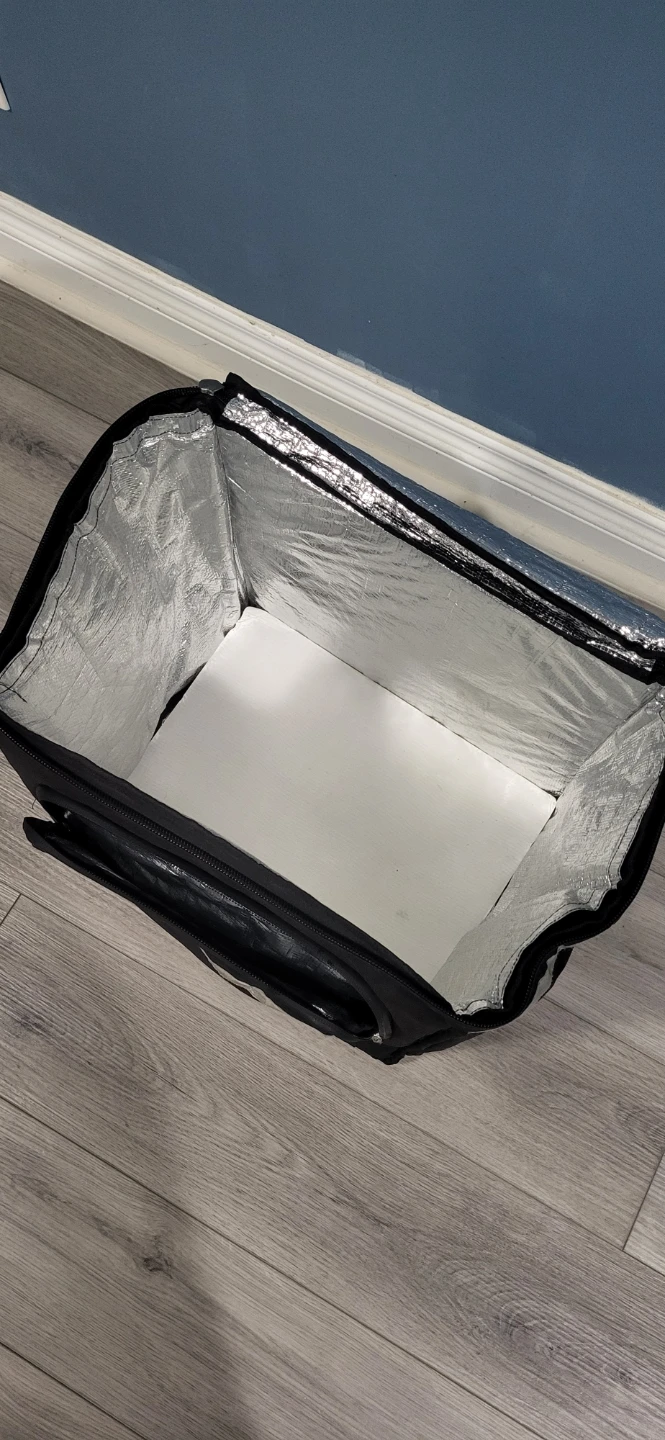 Black Insulated Delivery Backpack - photo 3