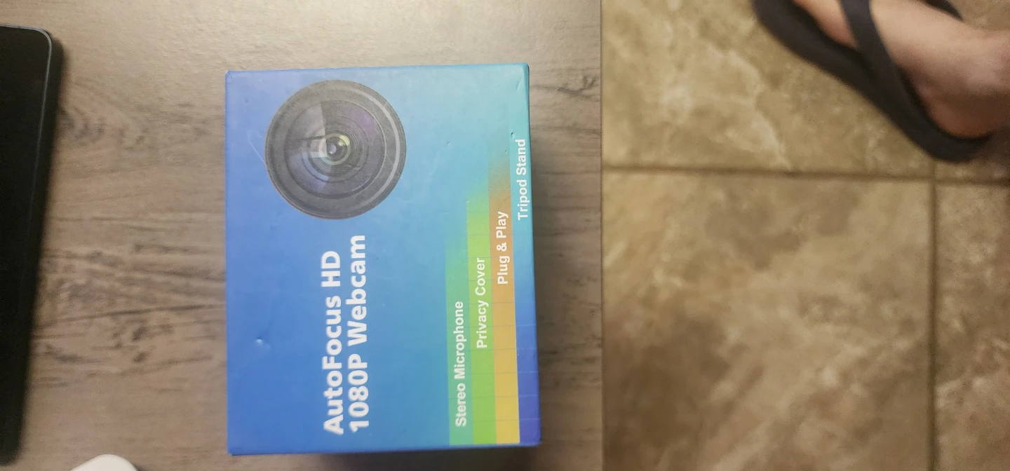AutoFocus HD 1080P Webcam with Stereo Microphone