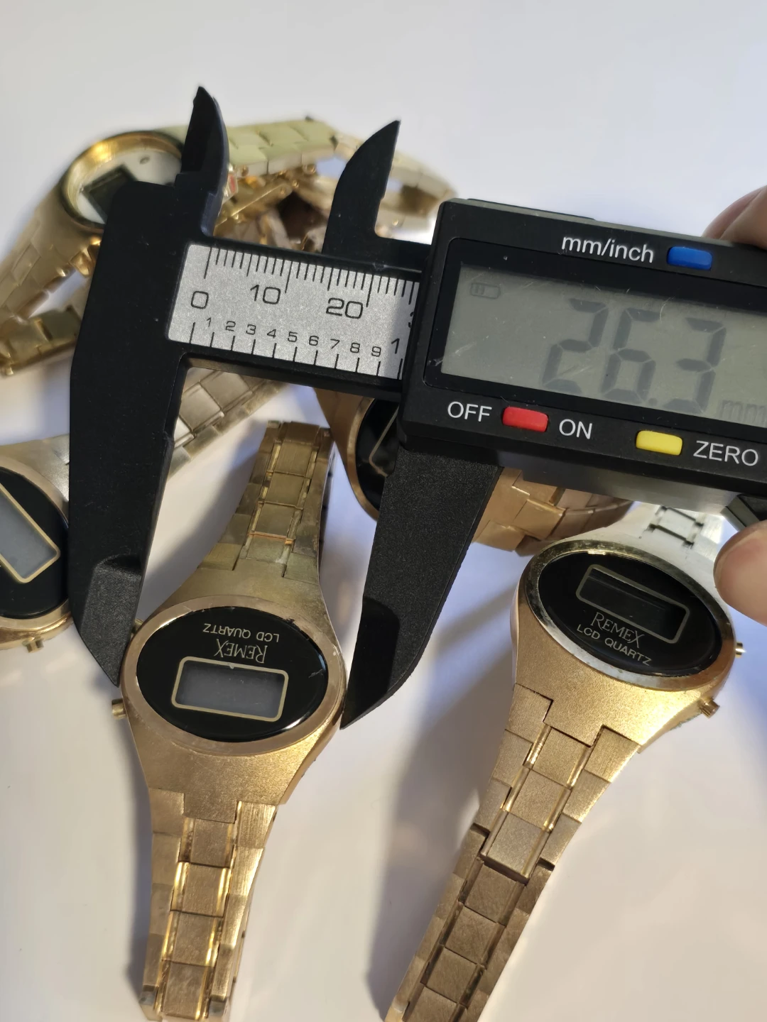 Lot of 5 Remex LED watches untested. As is for parts or repair - photo 2
