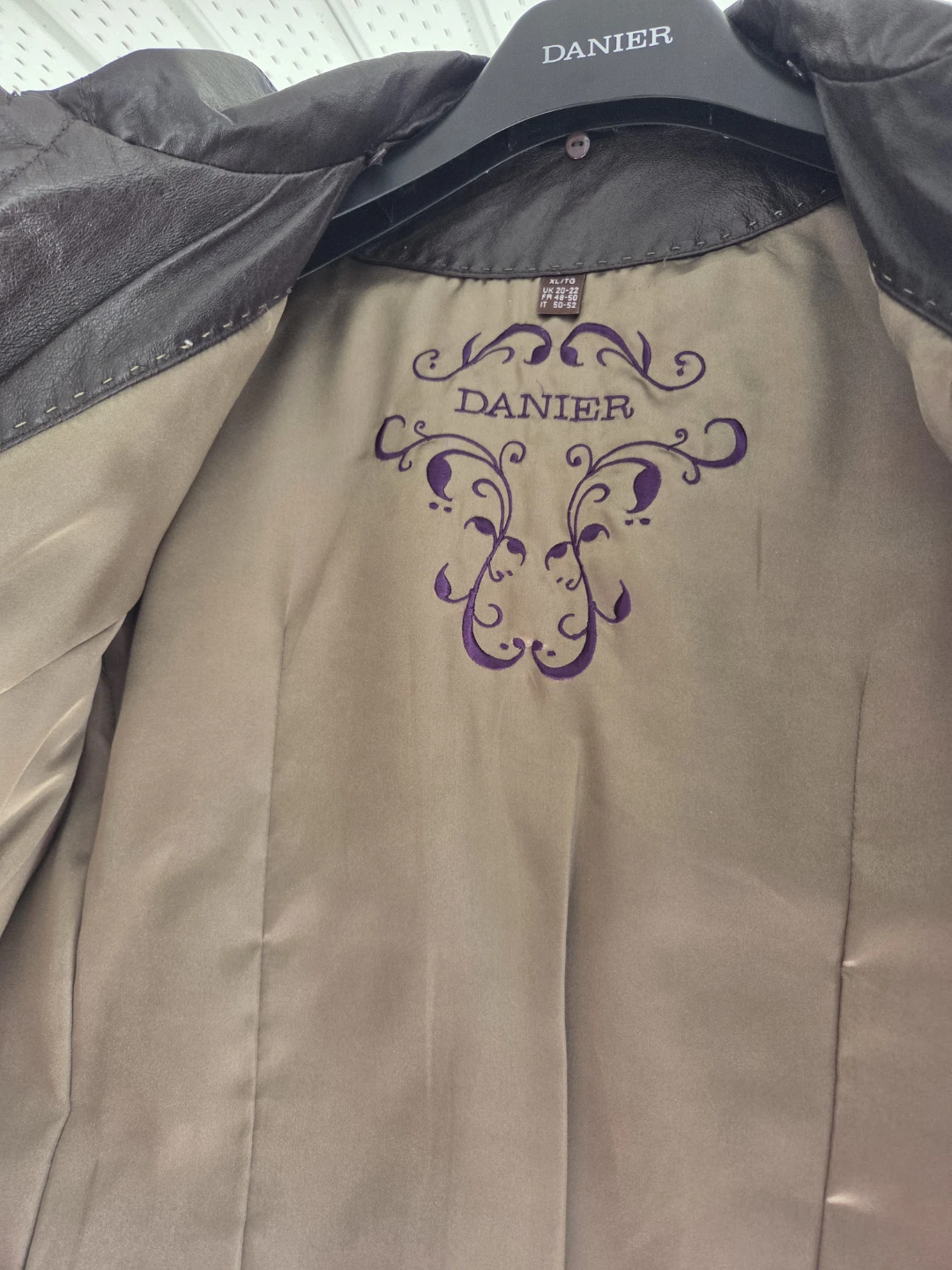 Women's XL leather jacket - photo 2