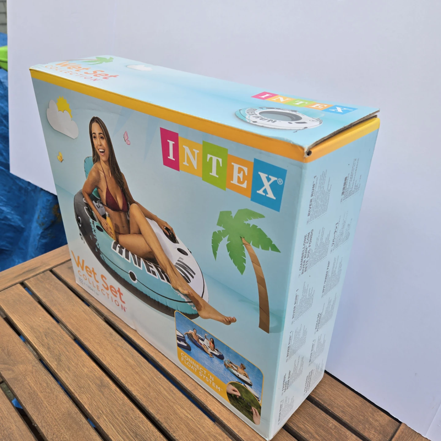 Intex single tube river floaty - photo 2