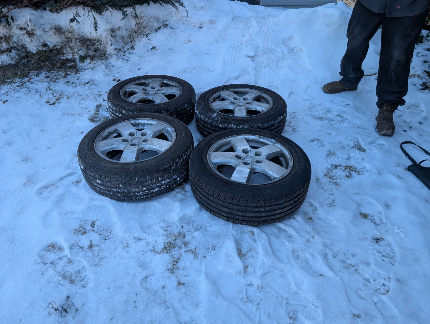 Set of 4 Pirelli Summer Tires With Rims