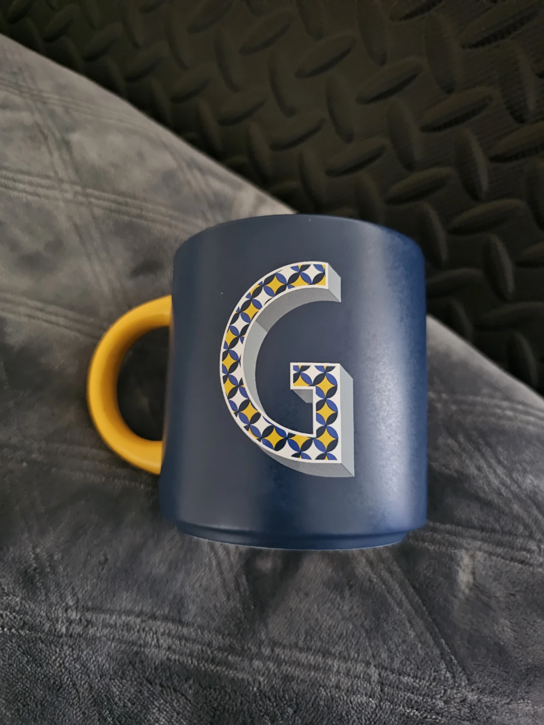 Indigo OUI Monogram "G" Mug ☕️ 🌱 - photo 2