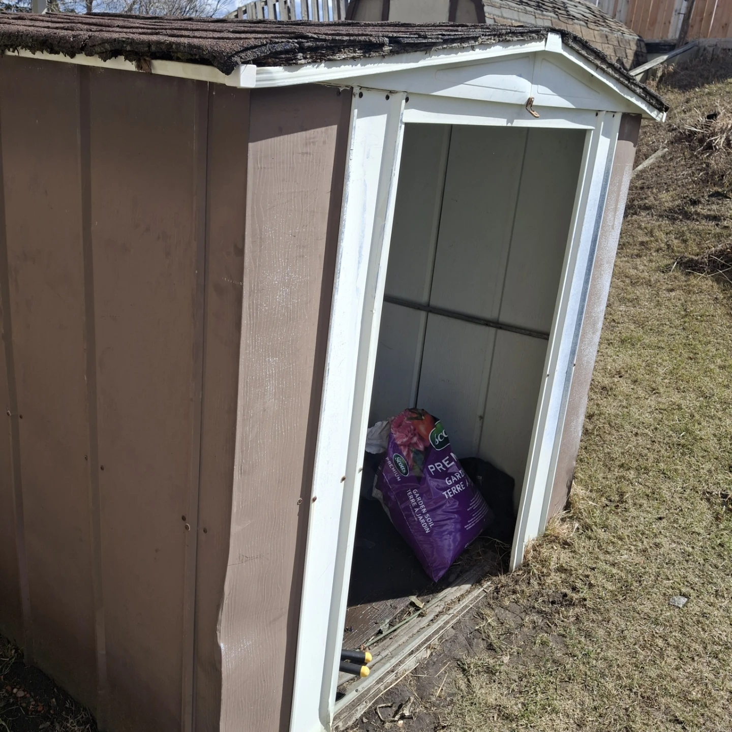 Outdoor Garden Shed *no door*