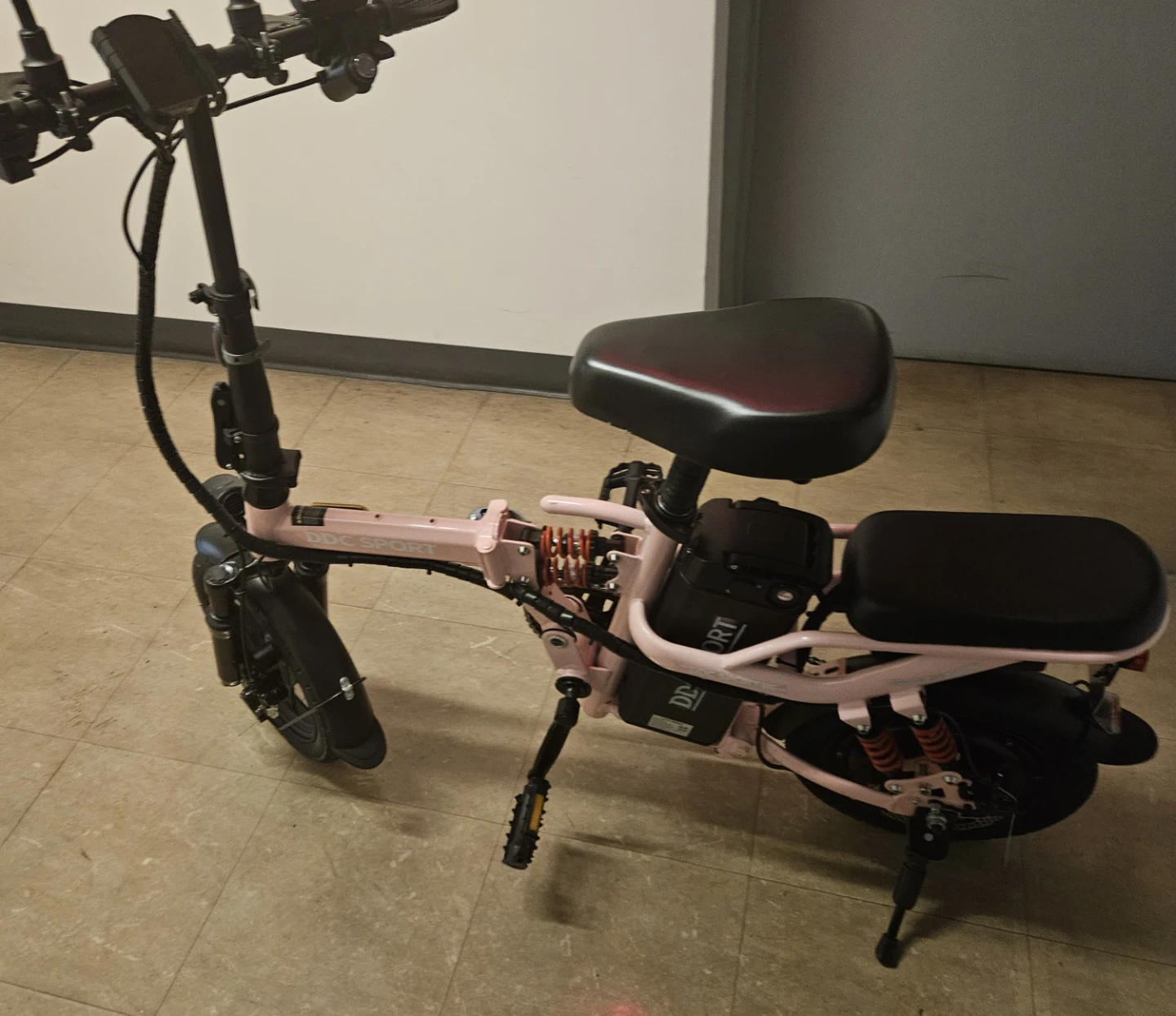 Pink DDC SPORT Electric Scooter