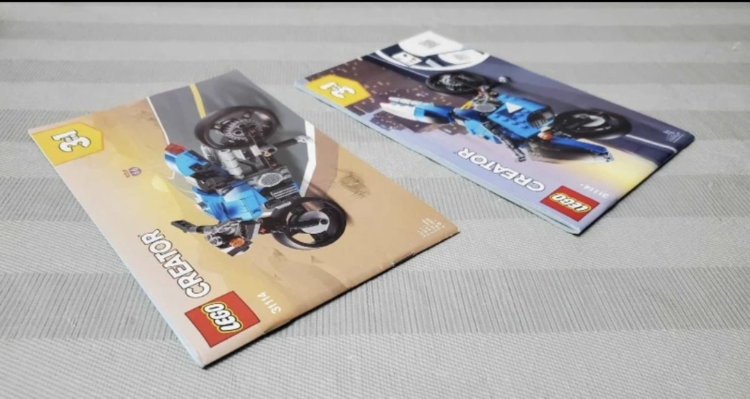 lego creator 3 in 1 set # 31114 2 books only - photo 3