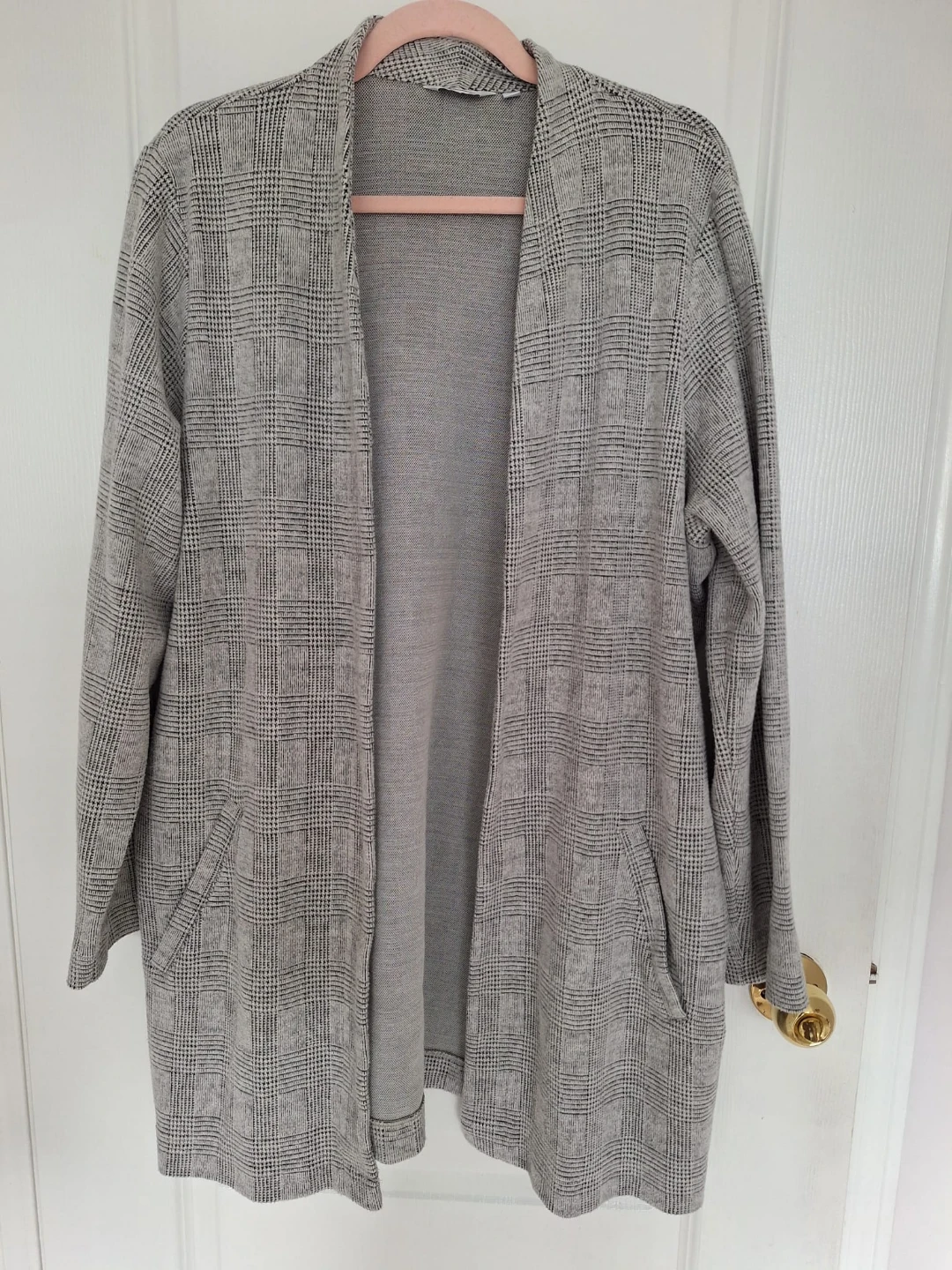 Reitmans Plaid Cardigan / Blazer