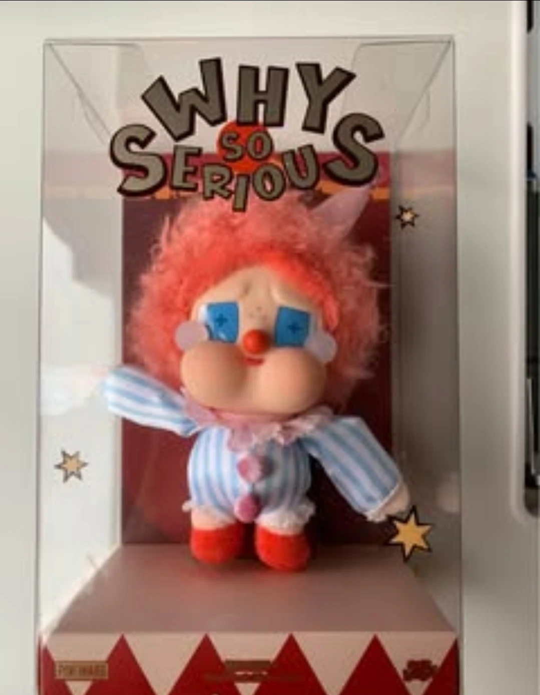 WHY SO SERIOUS Clown Doll - photo 2