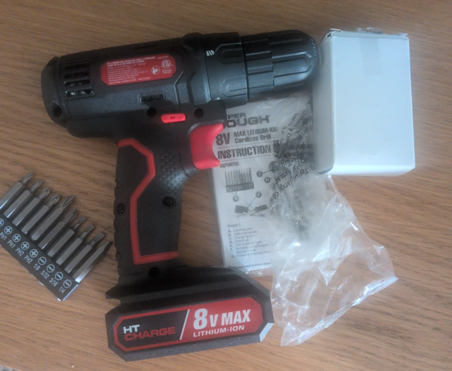 Hyper Tough 8V MAX Cordless Drill - photo 2