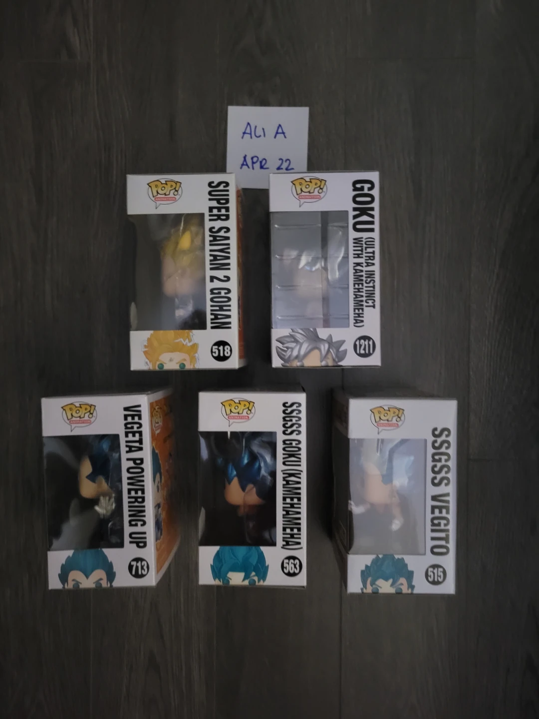 Funko Pop! Dragon Ball Z Figures (Set of 5) - photo 2