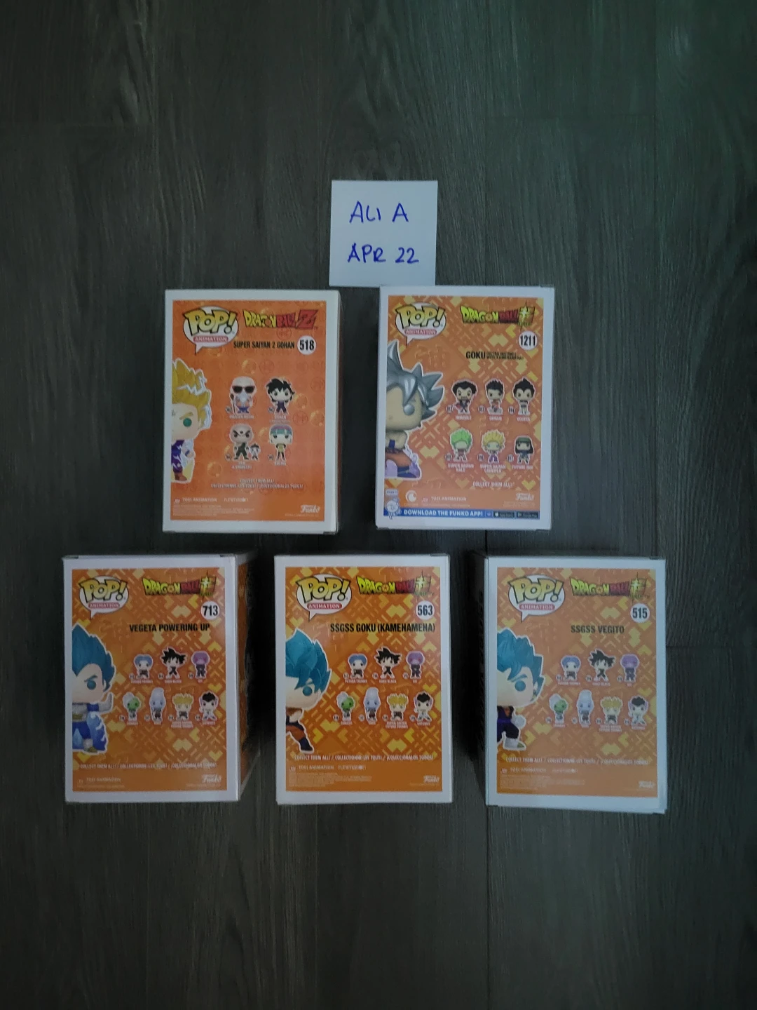 Funko Pop! Dragon Ball Z Figures (Set of 5) - photo 3