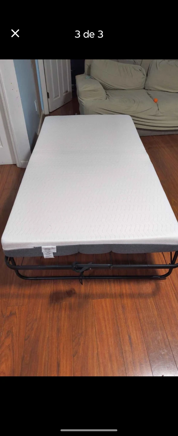 Folding Bed with Mattress