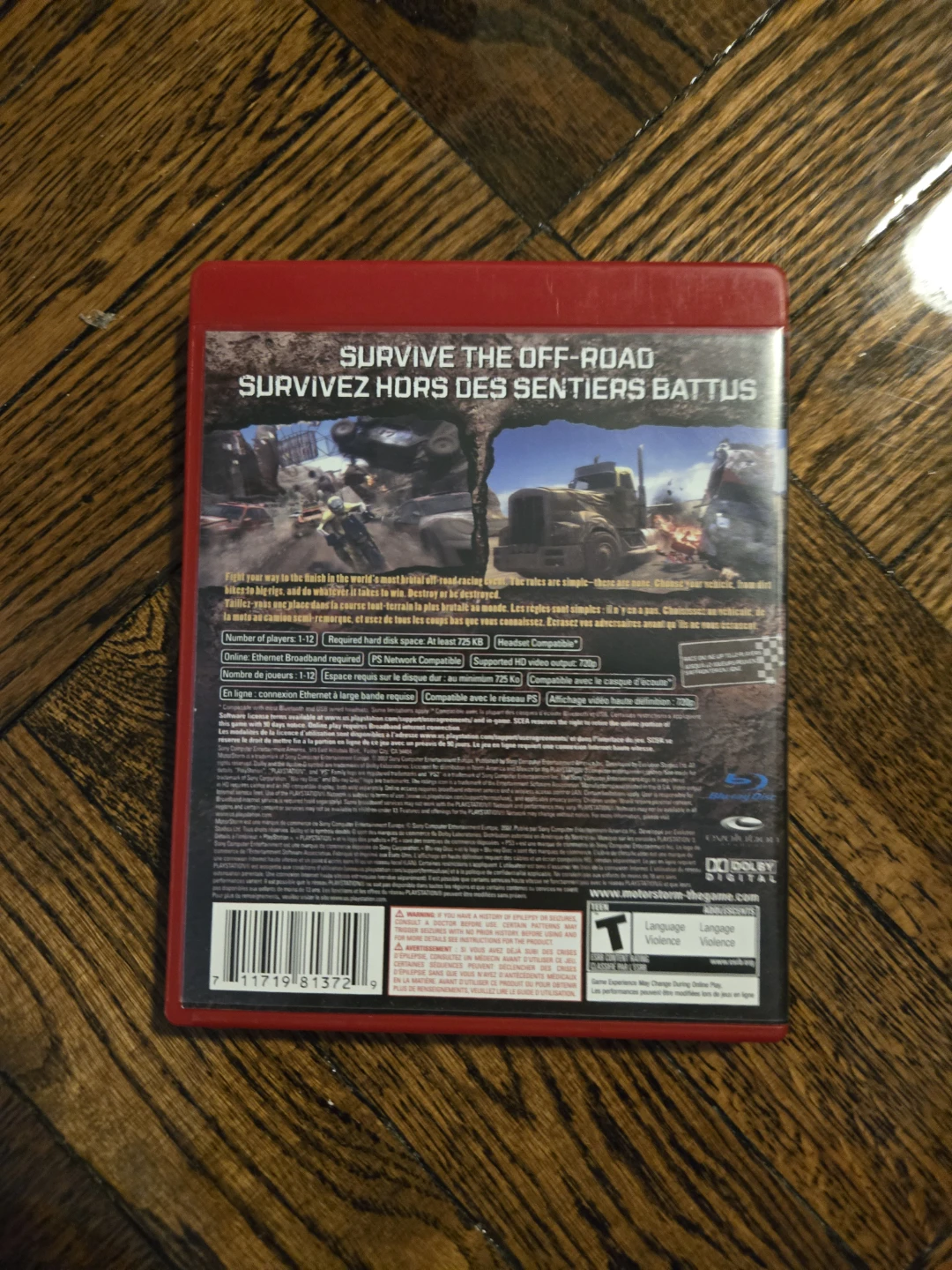 PS3 MotorStorm complete in box - photo 2
