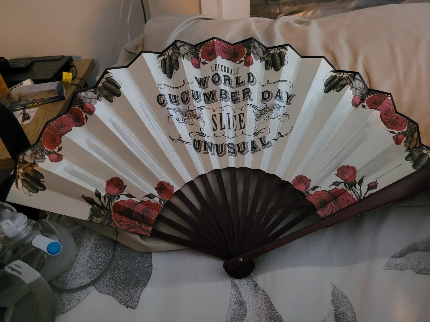 Wooden Papery Fan