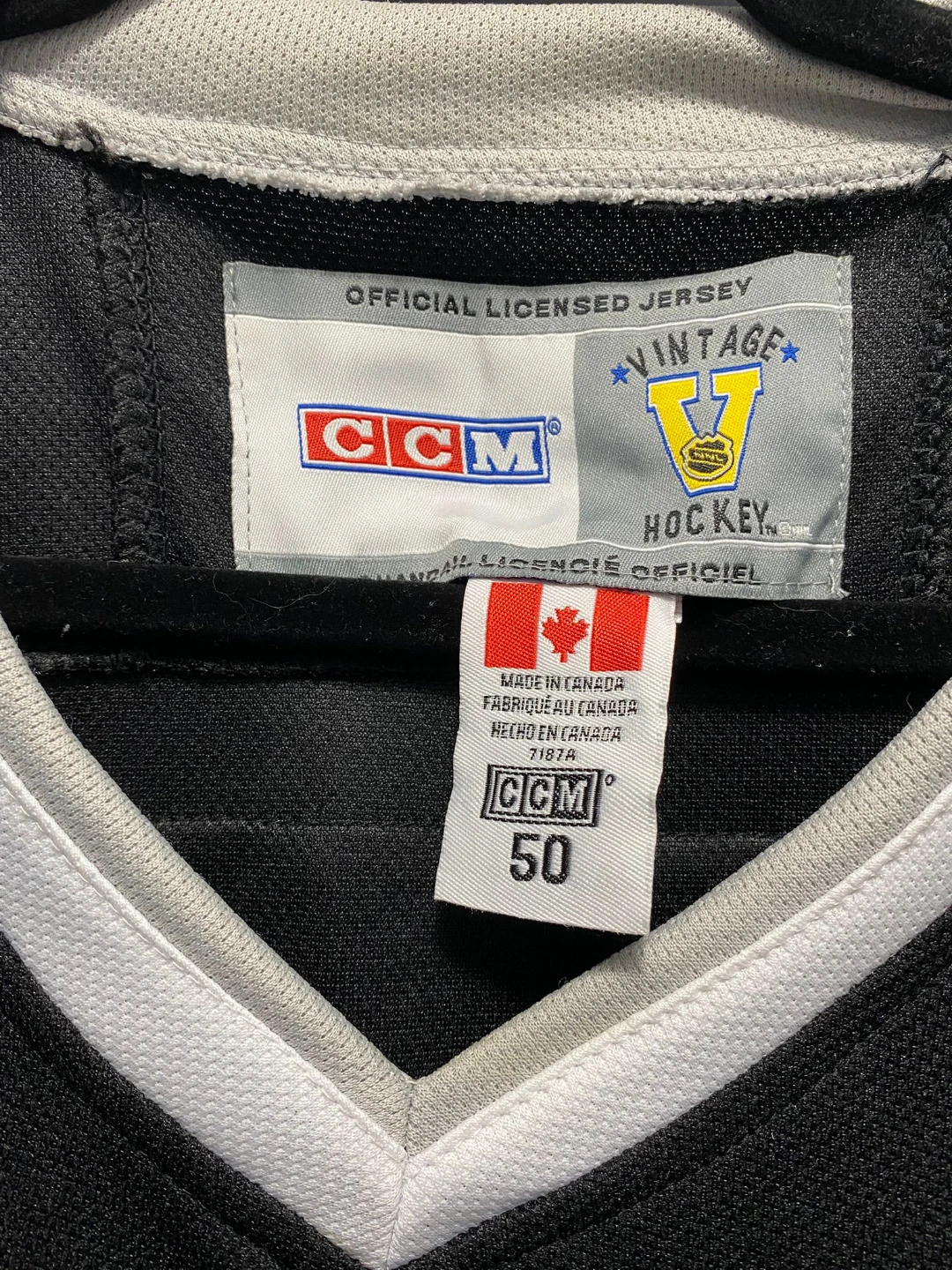 CCM Vintage Los Angeles Kings Gretzky 99 Hockey Jersey Size 50 - photo 3
