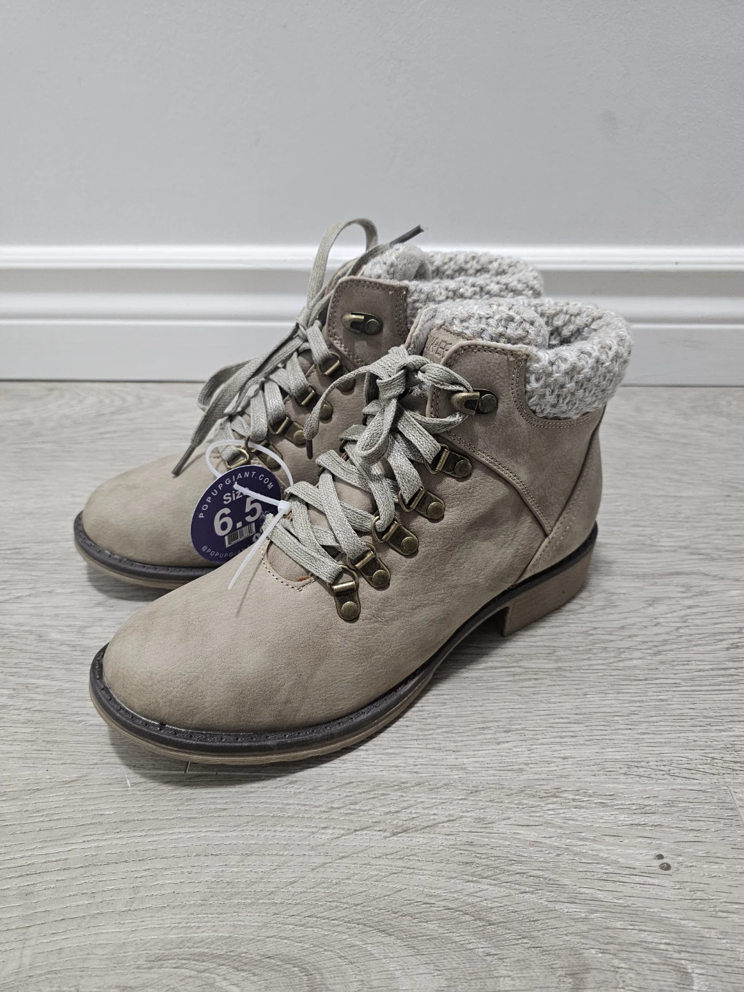 NWT Lukees Women's Lace-Up Ankle Boots - photo 3
