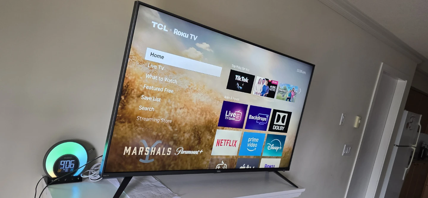 65 inch TCL Roku TV smart - photo 2