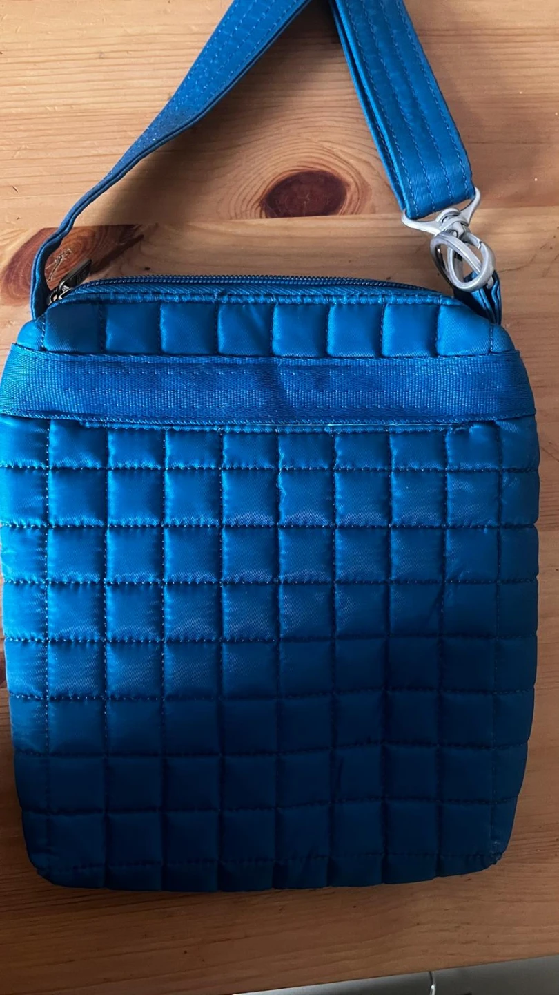 Lug Brand Teal Quilted Crossbody Bag - photo 3
