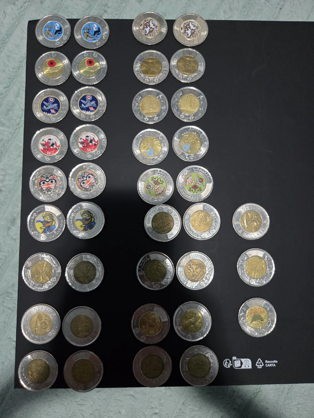 Collection of Loonies