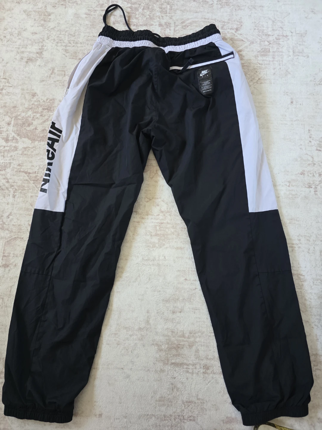 Nike Air Track Pants Black White - photo 2
