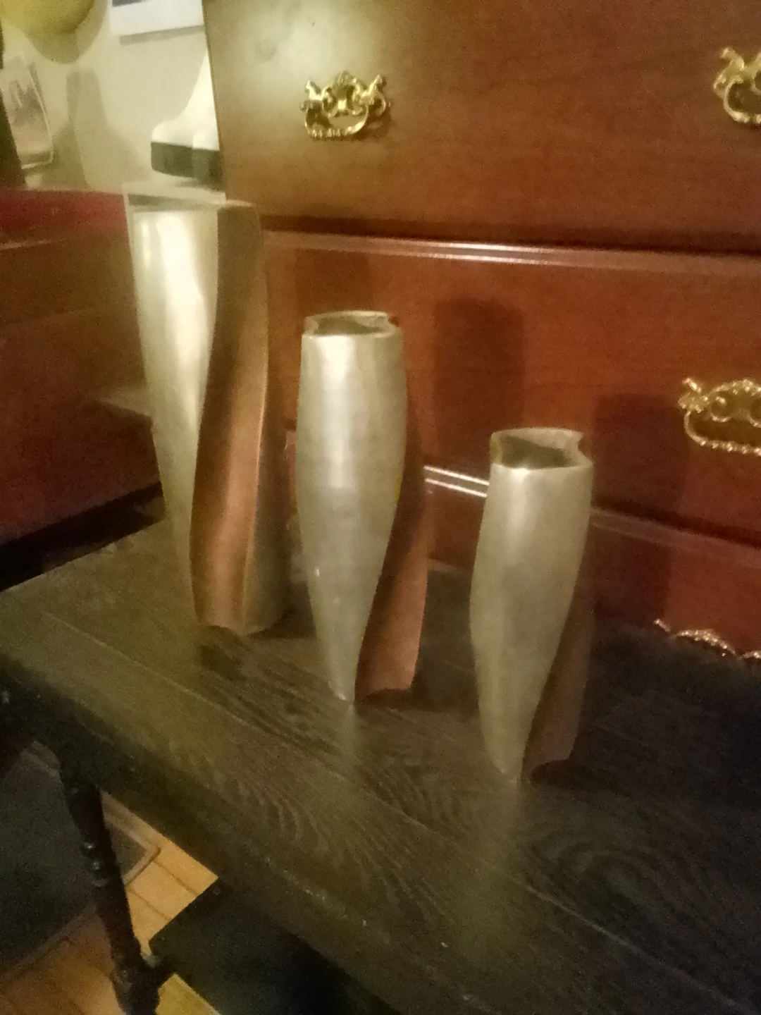 Set of 3 Modern Swirl Vases - photo 2