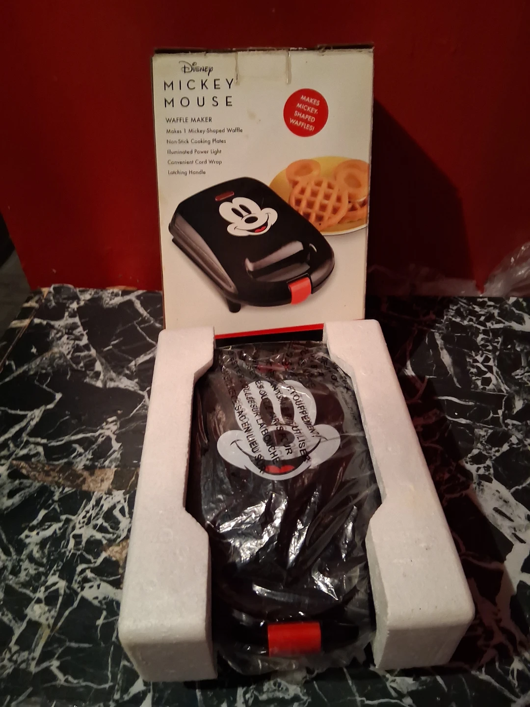 Disney Mickey Mouse Waffle Maker - photo 2