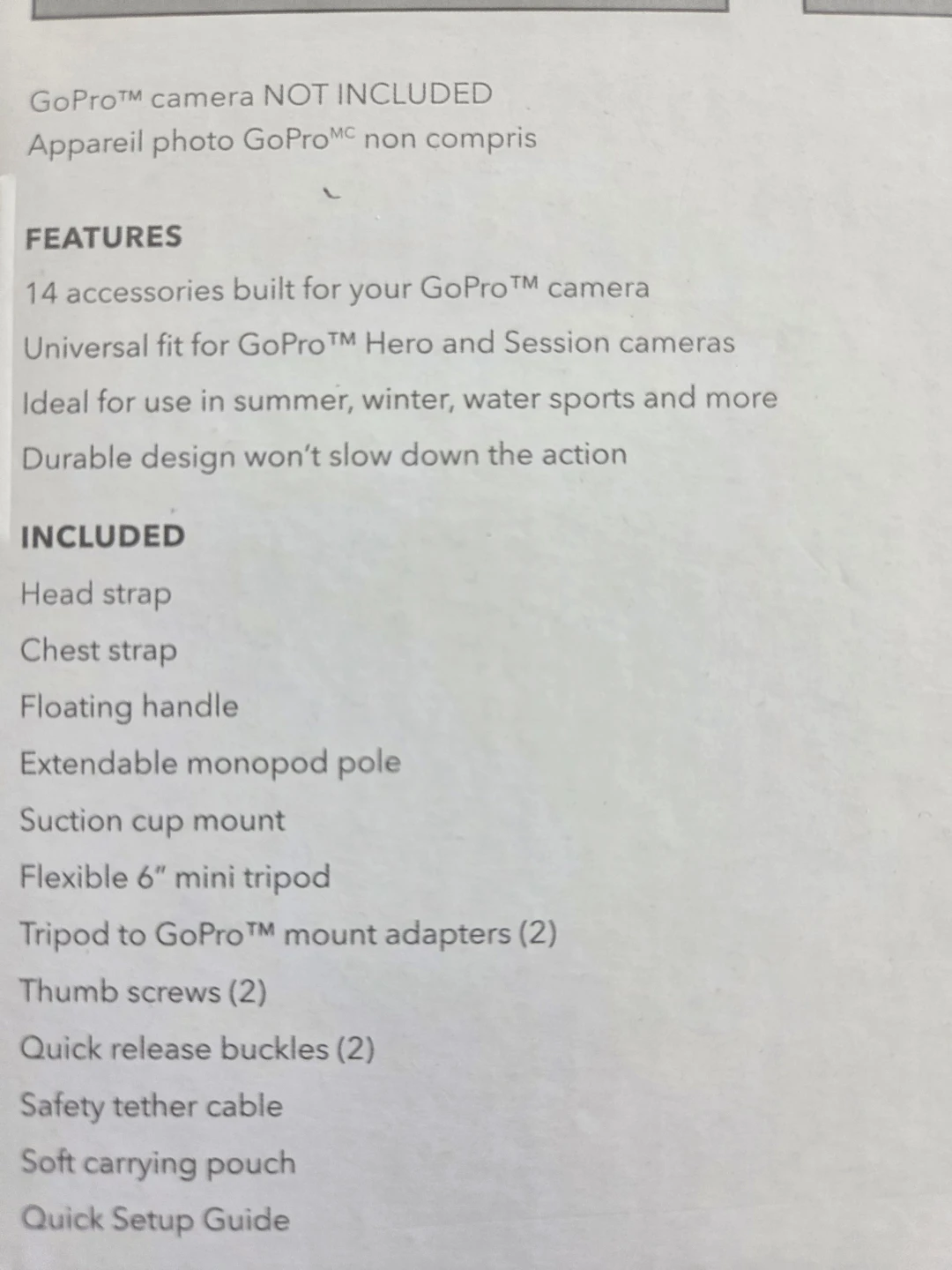 GoPro Cameras Essential Accessory Kit - photo 2